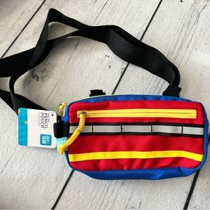 Pen+Gear Bar Bag Pencil Pouch, Red and Blue Color - NWT